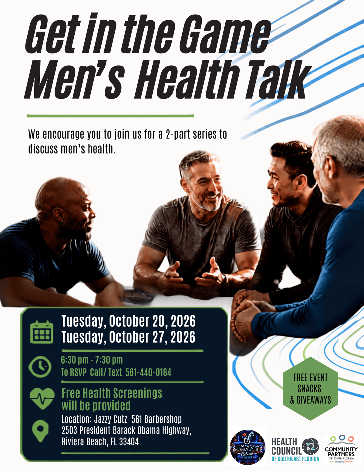 Hero image for Get in the Game- Men's Health Talk Series