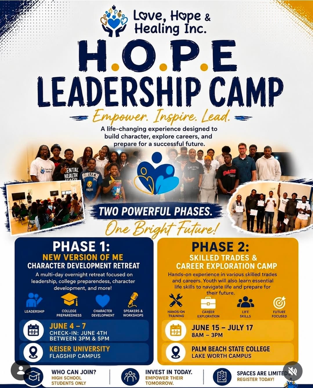 Hero image for H.O.P.E YOUTH CAMP